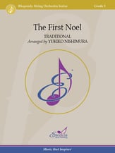 The First Noel Orchestra sheet music cover